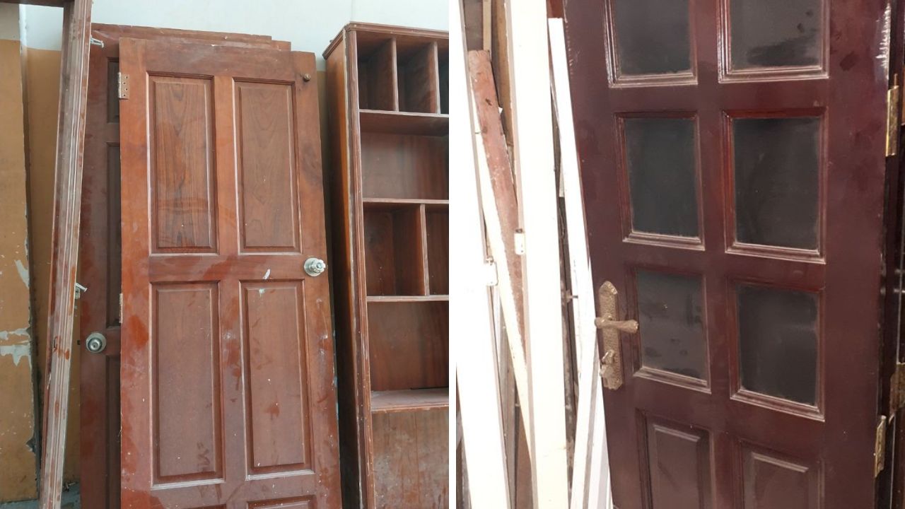 Tại quận Bình Thạnh cửa hàng Đồ Cũ Tuệ Anh nhận thu mua cửa cũ đã qua sử dụng